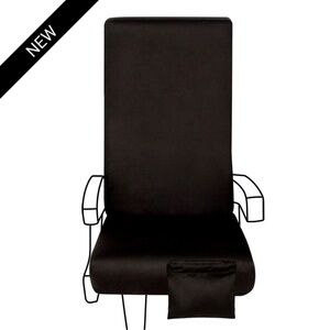 🆕 NiceSeats Airplane Seat Cover in Solid Black - 1pc